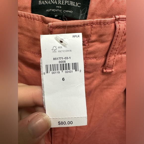 NWT BR | Chino Crop pant - Picture 3 of 5